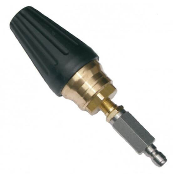 Suttner RotoJet 6000 Rotating Nozzle 8.0 (Orange) – w/ Stainless Steel Filter Plug | 6000 PSI Turbo Nozzle