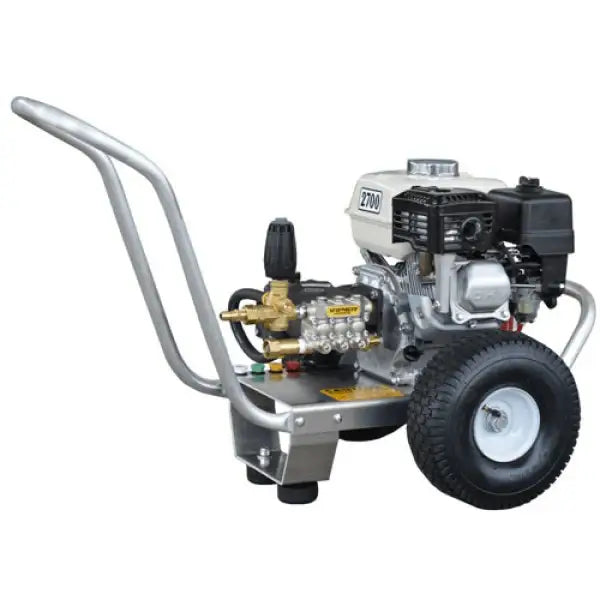 Pressure-Pro S/E3027HV-20 Skid-Pull Pressure Washer – 2700 PSI, Honda Gas Engine