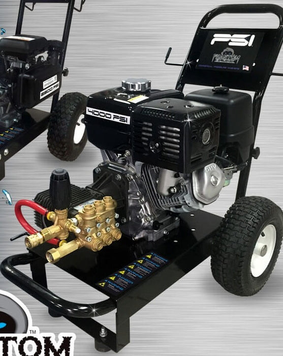 P-B4040HC Phantom Black Cold Water Pressure Washer 4000 PSI 4.0 GPM – Honda GX390 Engine – Comet ZWD4040 Pump – Complete Unit